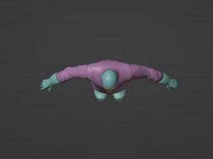 Kanye West Rigged 3D Model