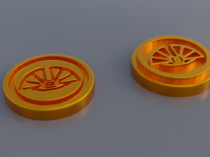 Avatar Elemental Symbols Pack 2 3D Print Model