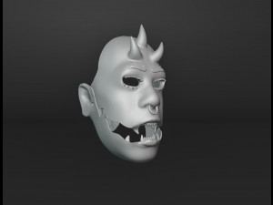 Evil Functional Mask 3D 프린트 모델