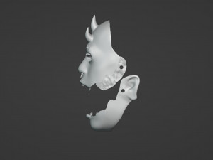 Evil Functional Mask 3D 프린트 모델