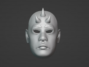 Evil Functional Mask 3D 프린트 모델