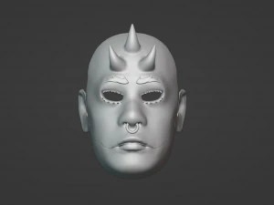 Evil Functional Mask 3D Print Model
