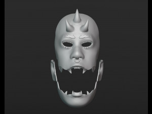 Evil Functional Mask 3D 프린트 모델