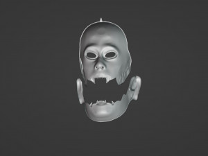 Evil Functional Mask 3D 프린트 모델