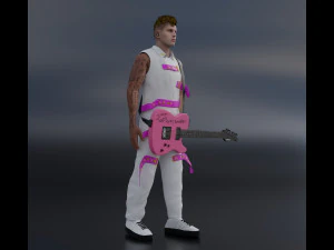 MGK - Machine -un Kelly 3D Model