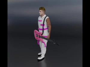 MGK - Machine -un Kelly 3D Model