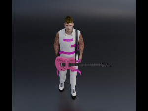 MGK - Machine -un Kelly 3D 模型