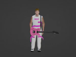MGK - Machine -un Kelly 3D Model