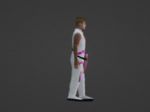 MGK - Machine -un Kelly 3D 模型