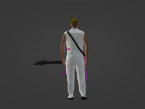 MGK - Machine -un Kelly 3D Model