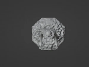 Straw Hat Luffy Controller Stand 3D Print Model