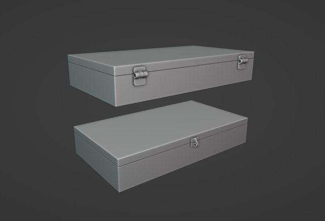 Functional Box 3D 打印模型 .c4d .max .obj .3ds .fbx .stl .blend 