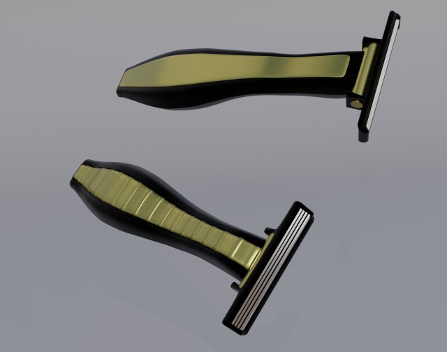 Razor - Shaving Machine 3D Модель .c4d .max .obj .3ds .fbx .stl .blend 