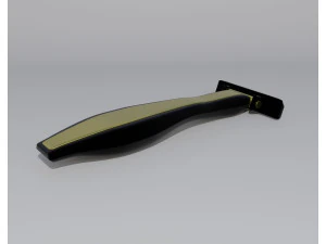 Razor - Shaving Machine 3D Model