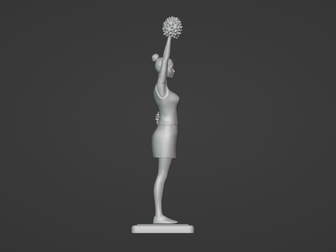 Cheerleader Modelo de Impressão 3D