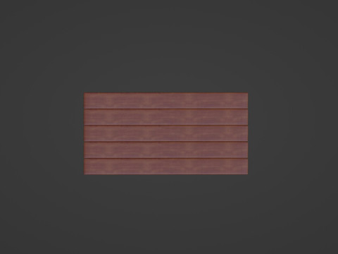 Wooden Side Table 3D 模型