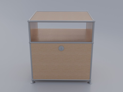 Bedside Table 3D 模型