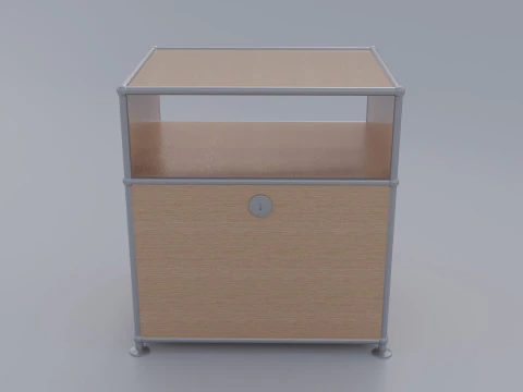 Bedside Table 3D Model