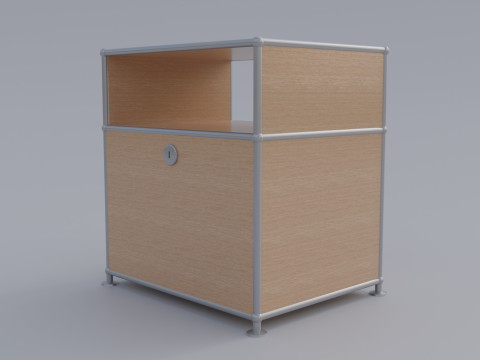 Bedside Table 3D 模型