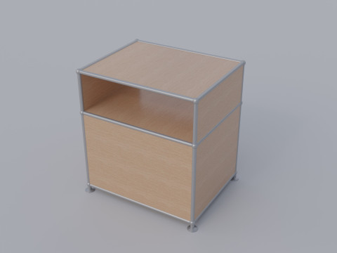 Bedside Table 3D 模型