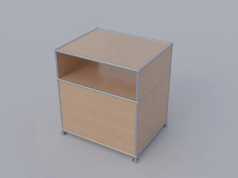 Bedside Table 3D Model