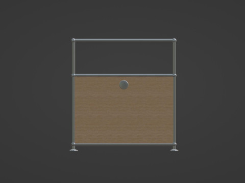 Bedside Table 3D 模型