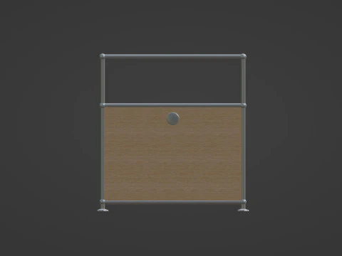 Bedside Table 3D Model