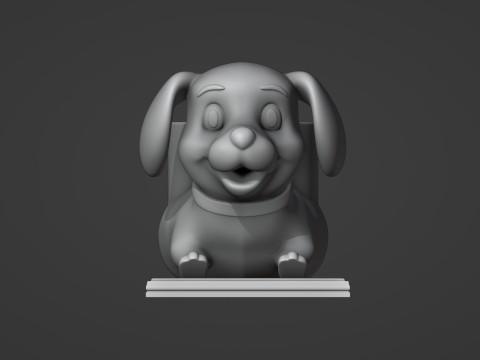 Puppy Dog Pen Holder 3D प्रिंट मॉडल