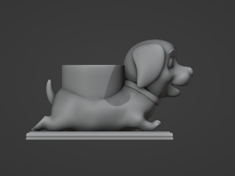 Puppy Dog Pen Holder 3D प्रिंट मॉडल