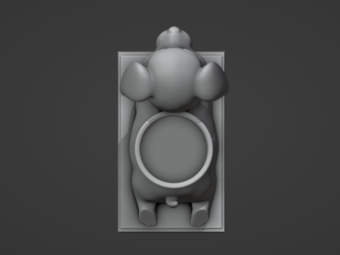 Puppy Dog Pen Holder 3D प्रिंट मॉडल