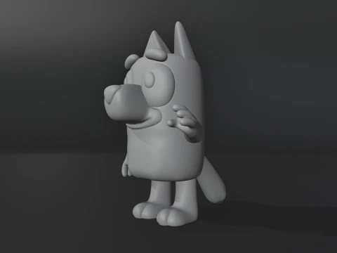 Bluey 3D Print Model