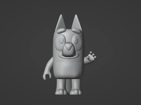 Bluey 3D Print Model