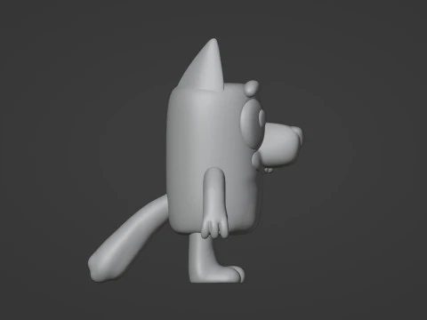 Bluey 3D Print Model