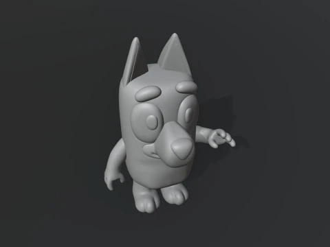 Bluey 3D Print Model