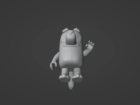Bluey 3D Print Model