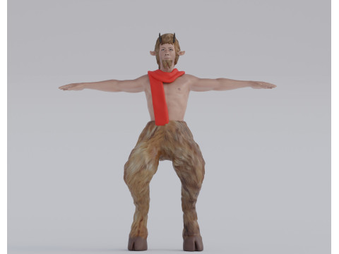 Mr Tumnus From Narnia 3D Modell