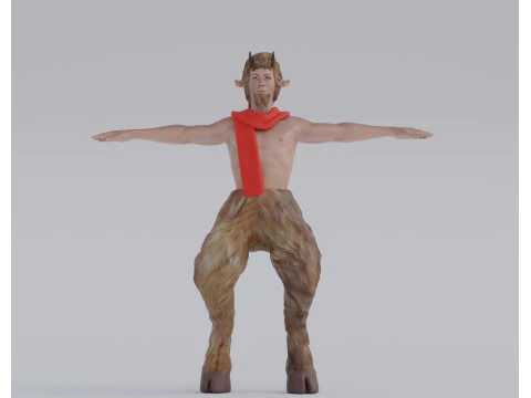 Mr Tumnus From Narnia 3D Model