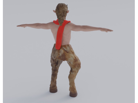 Mr Tumnus From Narnia 3D Modell