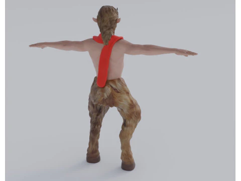 Mr Tumnus From Narnia 3D Model