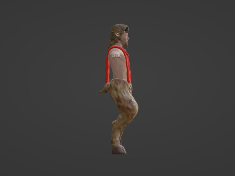 Mr Tumnus From Narnia 3D Modell