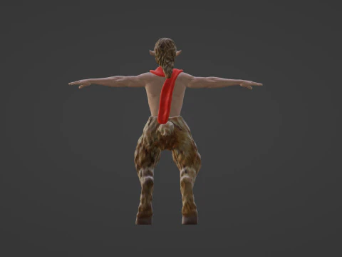 Mr Tumnus From Narnia 3D Model