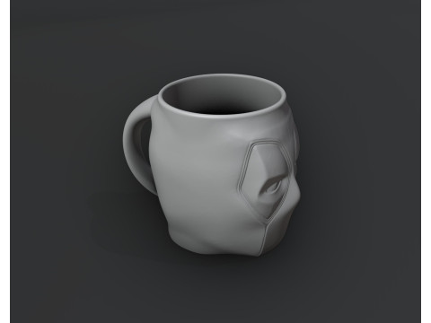 Deadpool Mug 3D प्रिंट मॉडल