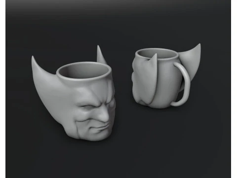 वूल्वरिन मग 3D प्रिंट मॉडल