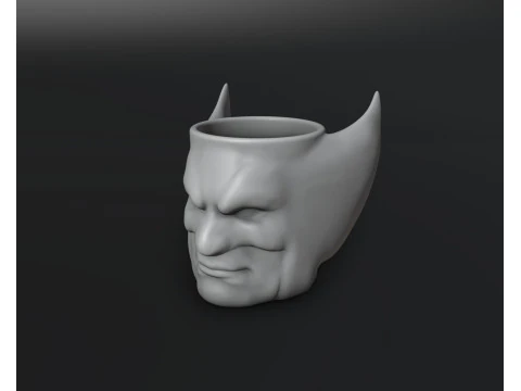 Wolverine Mug 3D Print Model