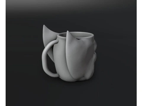 Wolverine Mug 3D Print Model