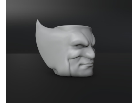Wolverine Mug 3Dプリントモデル