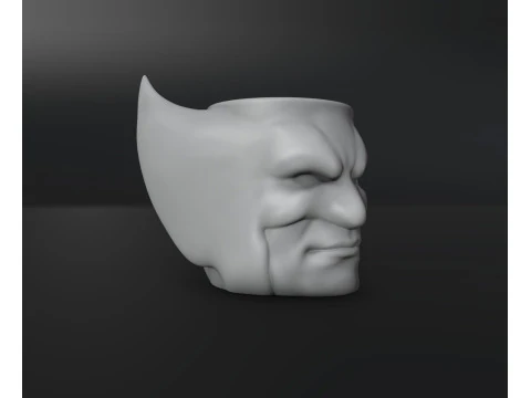 Wolverine Mug 3D Print Model