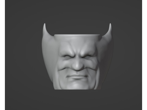 Wolverine Mug 3Dプリントモデル