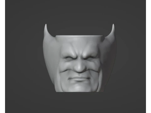Wolverine Mug 3D Print Model