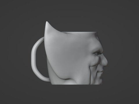 Wolverine Mug 3Dプリントモデル